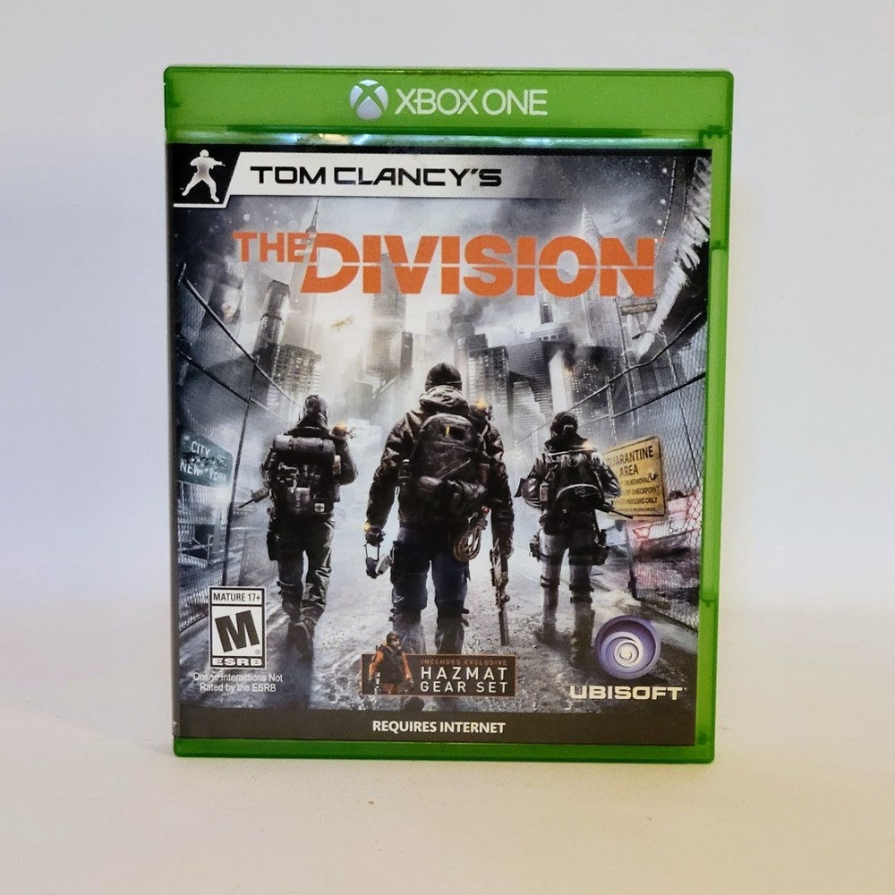 Tom Clancy's The Division Microsoft XBOX One Game (2016). Preowned.